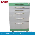 Dental cabinet for dental clinic or hospital stainless steel type